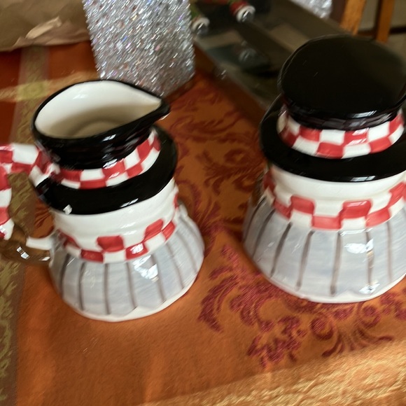 EUC sugar and creamer for holidays made by World Bazaar - Picture 8 of 9